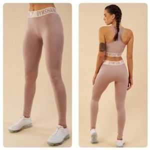 Gymshark Fit Leggings Nude XS